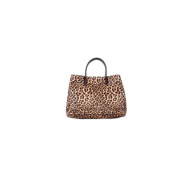Borsa Donna ERMANNO SCERVINO Leopard Large tote virginia miniatura 2