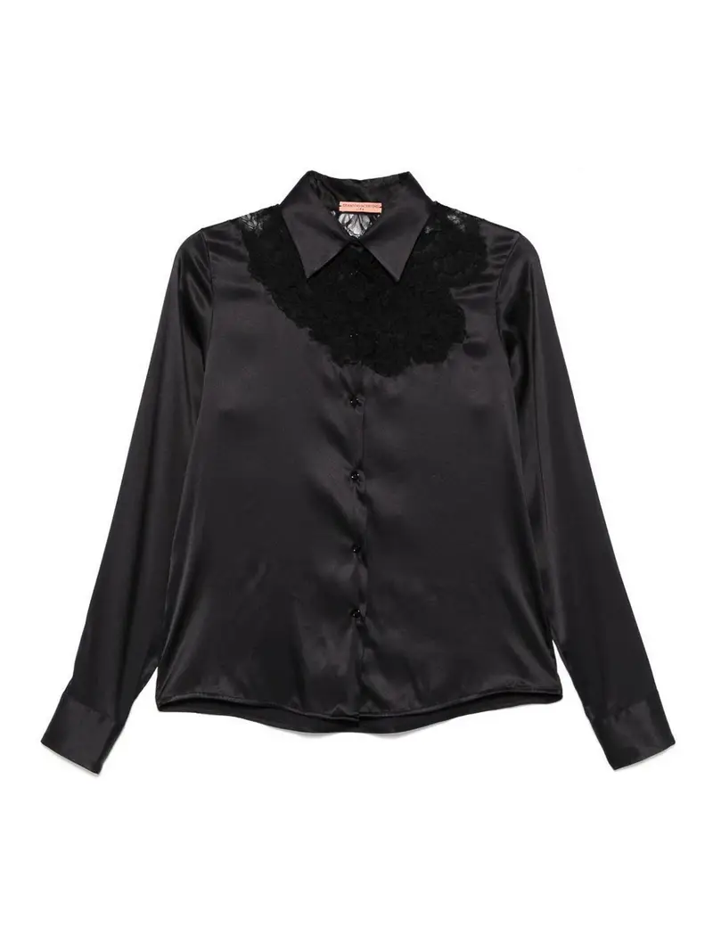 Camicia Manica Lunga Nero
