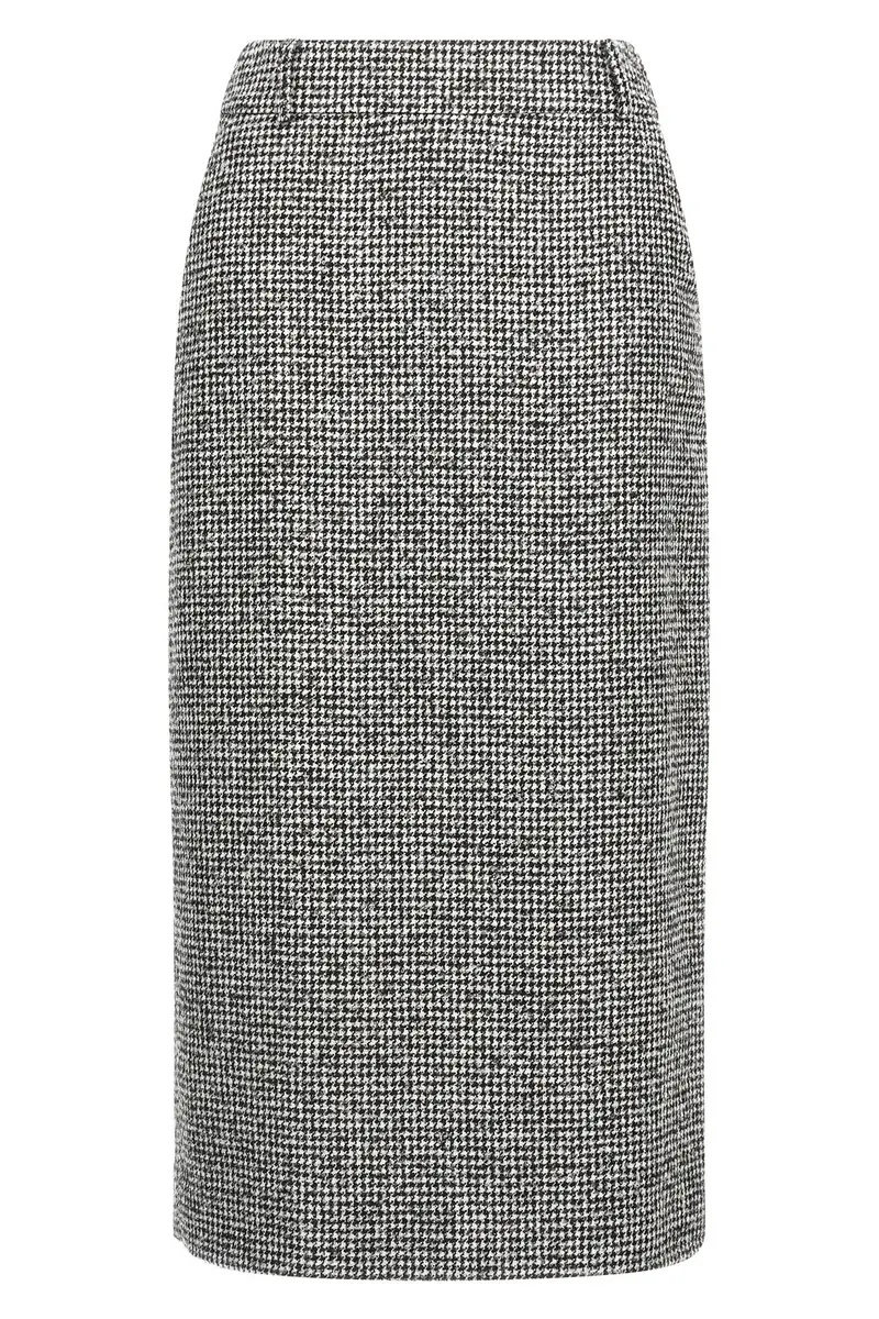 Gonna Longuette Bianco