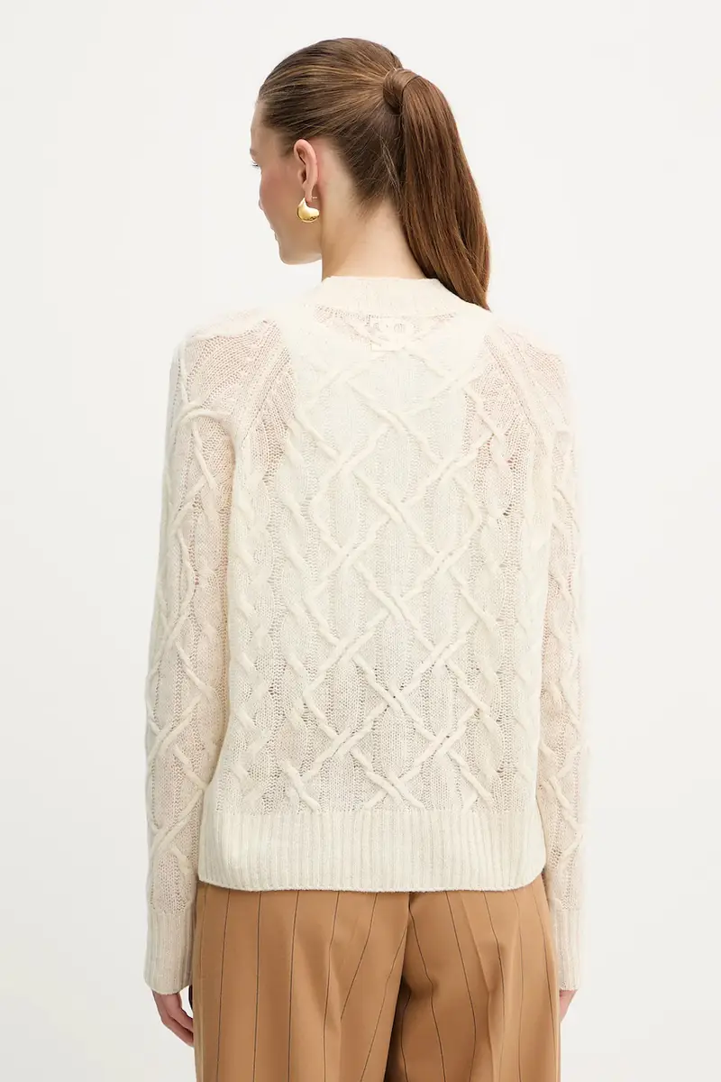 Ermanno Scervino LIFE Cardigan Beige 4147897 miniatura 3