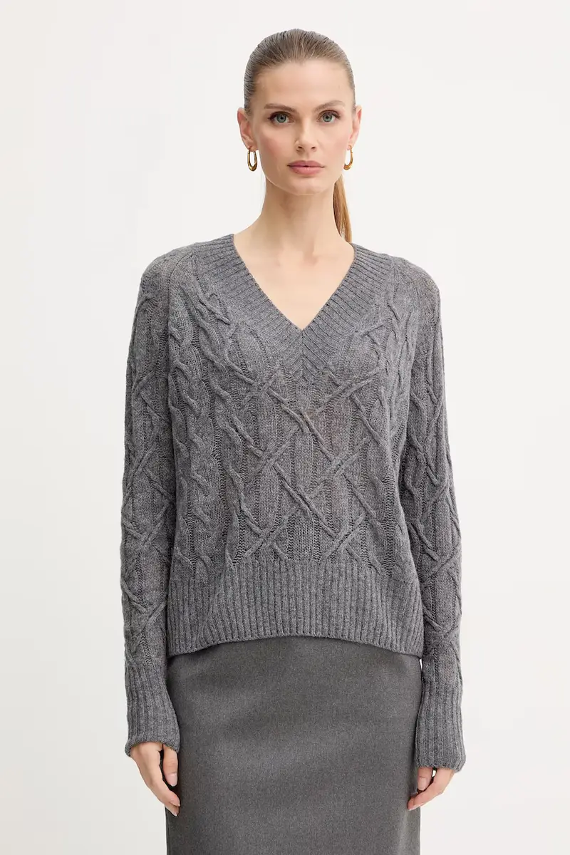 maglione in lana Grigio