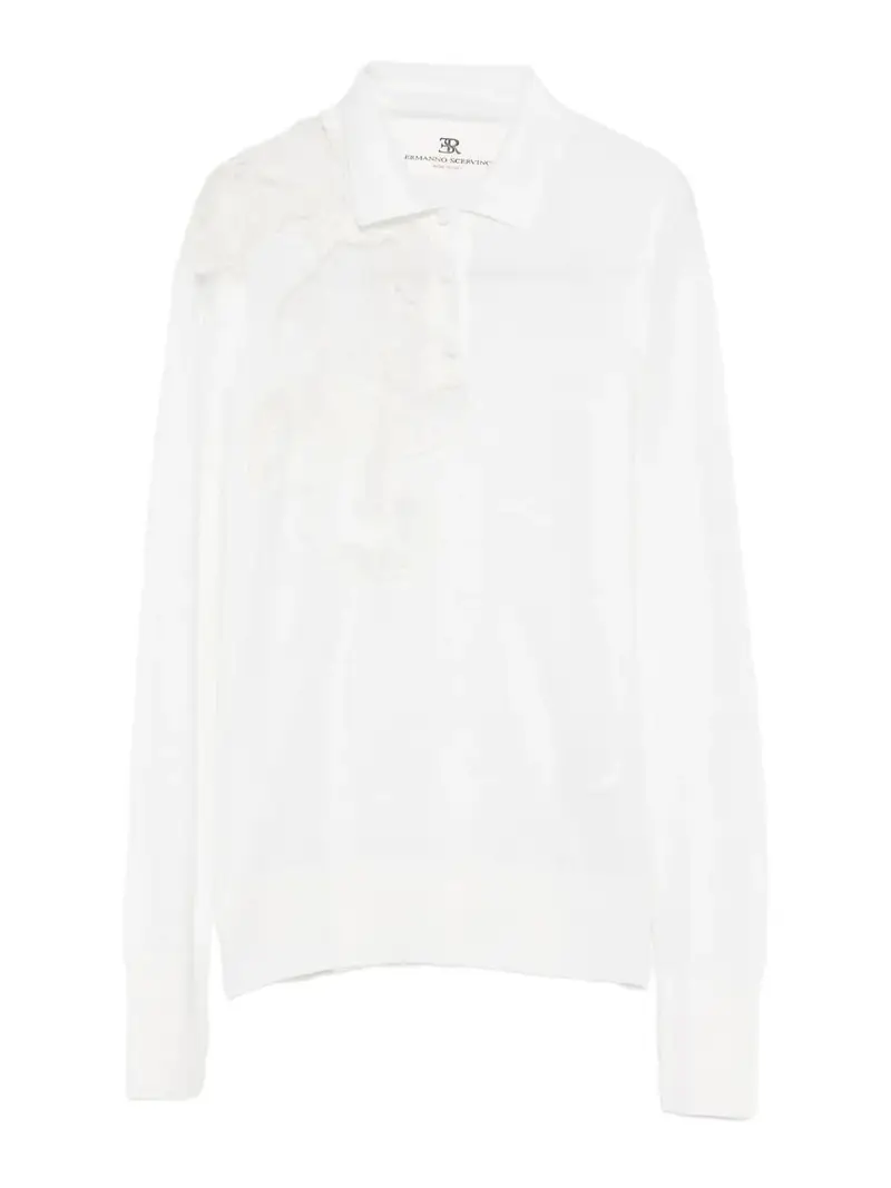 ERMANNO SCERVINO Polo Bianco 4125581