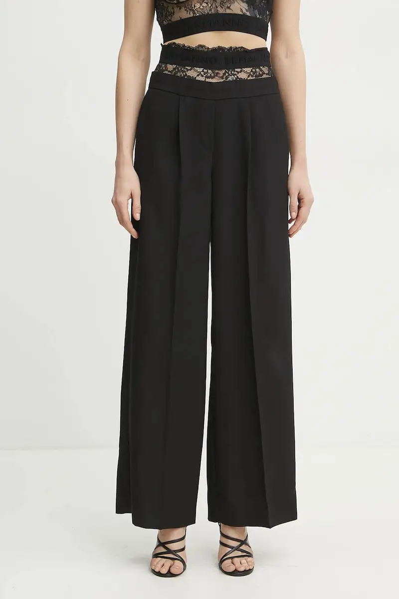 pantaloni donna colore nero 56TP057E22