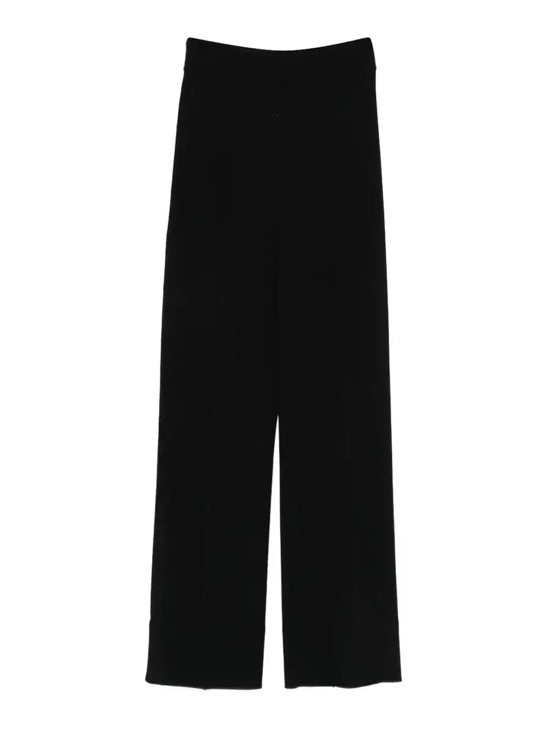 Pantaloni in maglia Nero