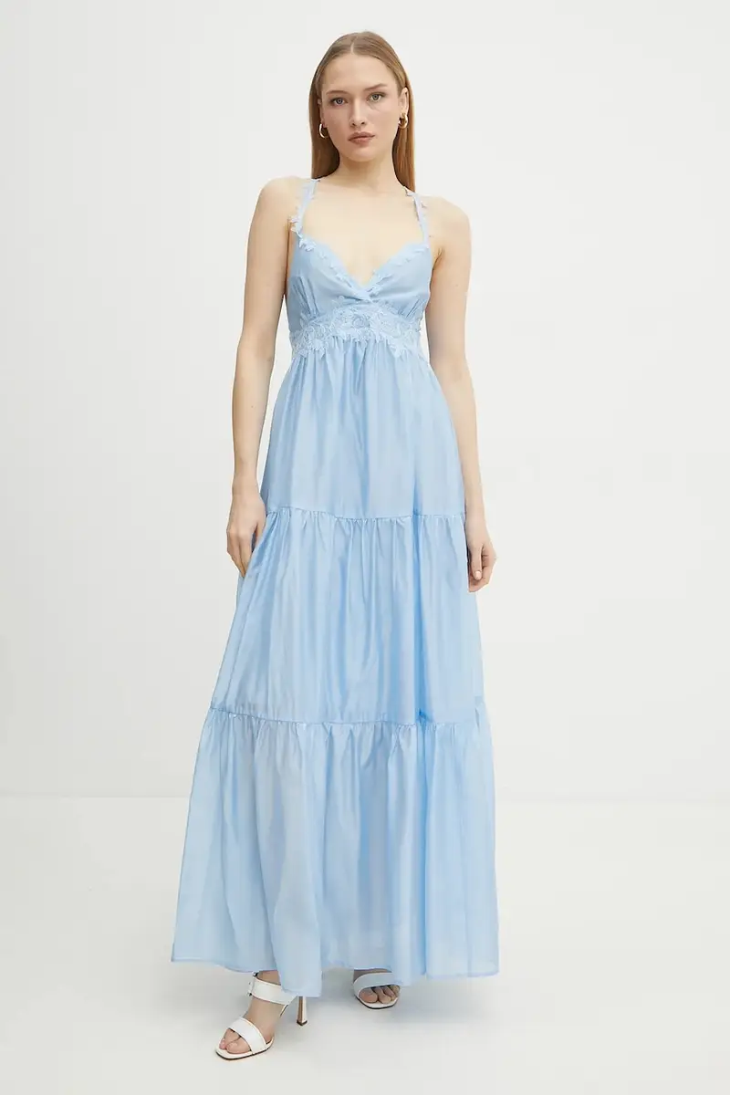 vestito colore blu 56TQ029ES3