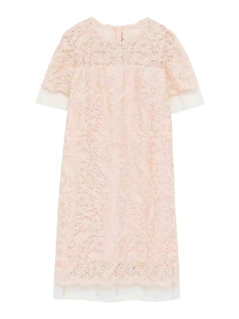 Vestito lungo Color Carne E Neutri