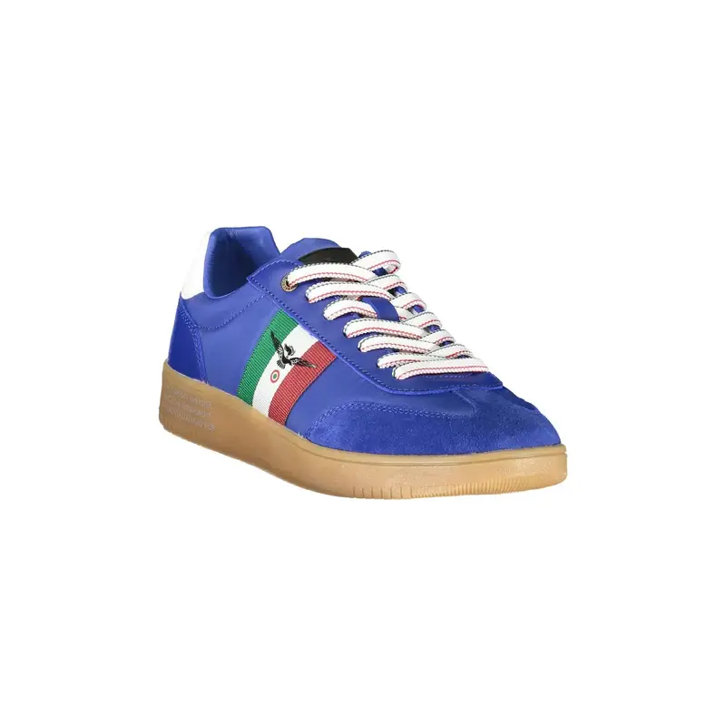 Scarpe Sportive Uomo Blu Aviazione con Logo miniatura 2