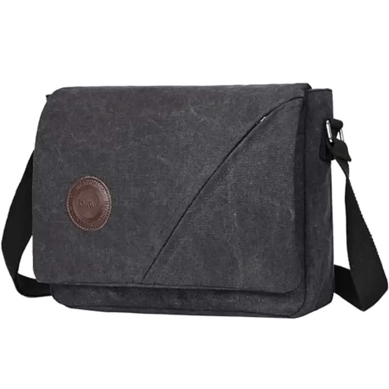 Eshow Borsa a tracolla Uomo Nero 816176