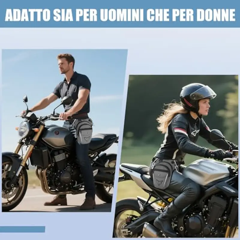 Eshow Borsello Uomo Grigio 1599206 miniatura 2