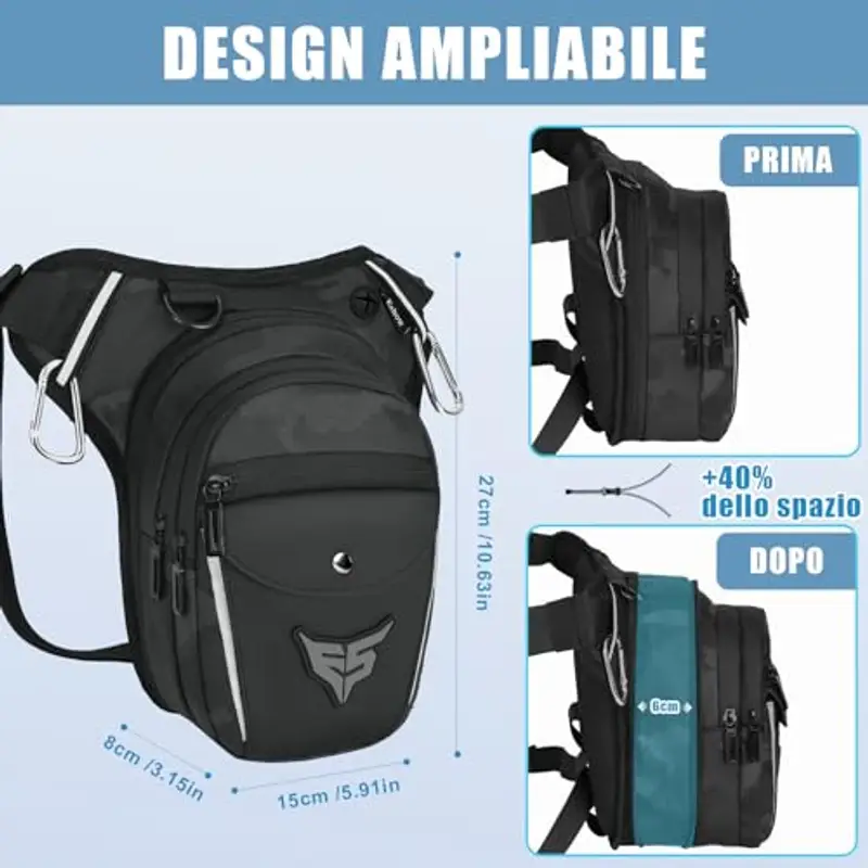 Eshow Borsello Uomo 1599205 miniatura 3