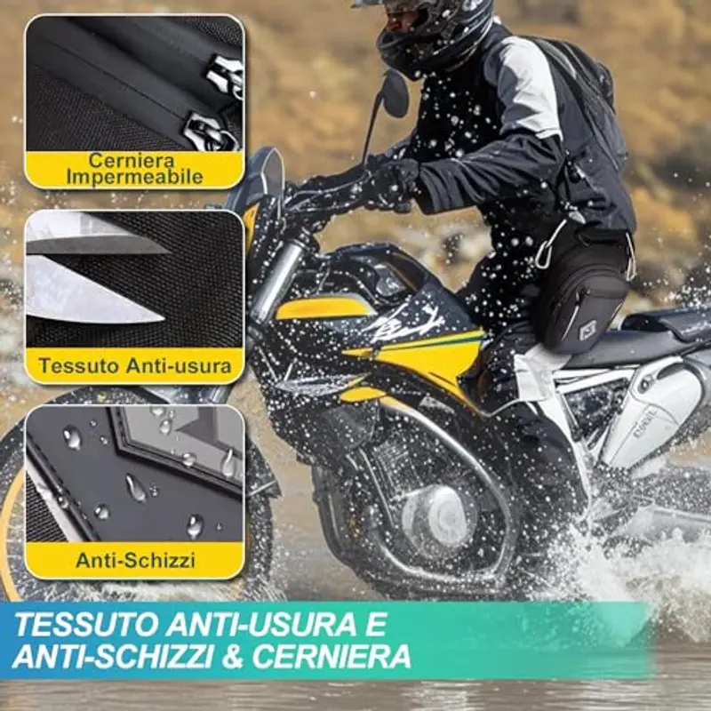 Eshow Borsello Uomo Nero 1214331 miniatura 2