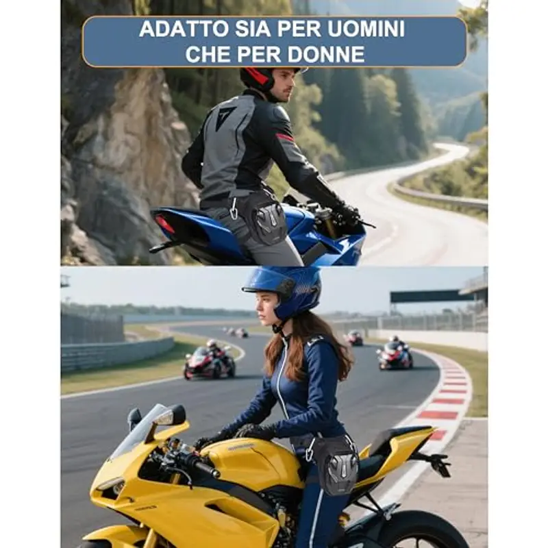 Eshow Borsello Uomo Nero 1214332 miniatura 2