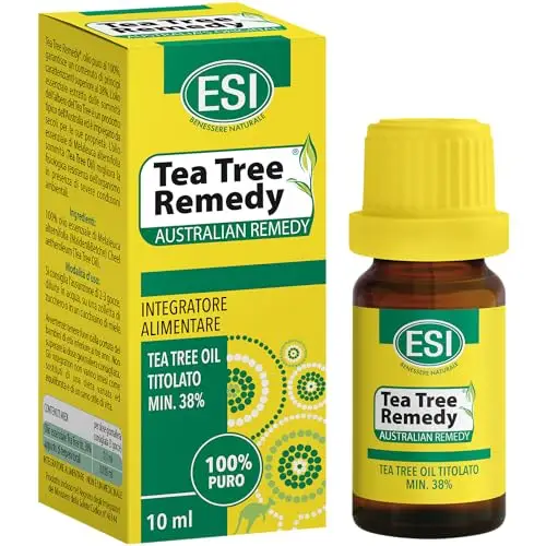 ESI - Tea Tree Remedy Oil, Olio Biologico, Integratore Alimentare, Migliora la Resistenza Fisiologica a Severe