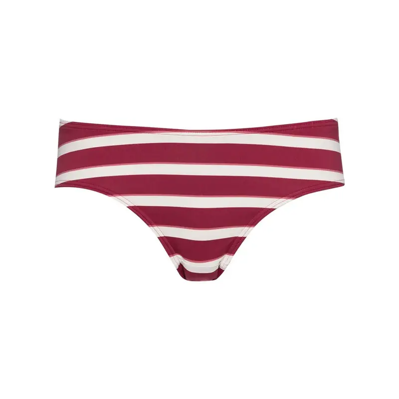 Costume Slip Righe Rosso Donna EUR 38