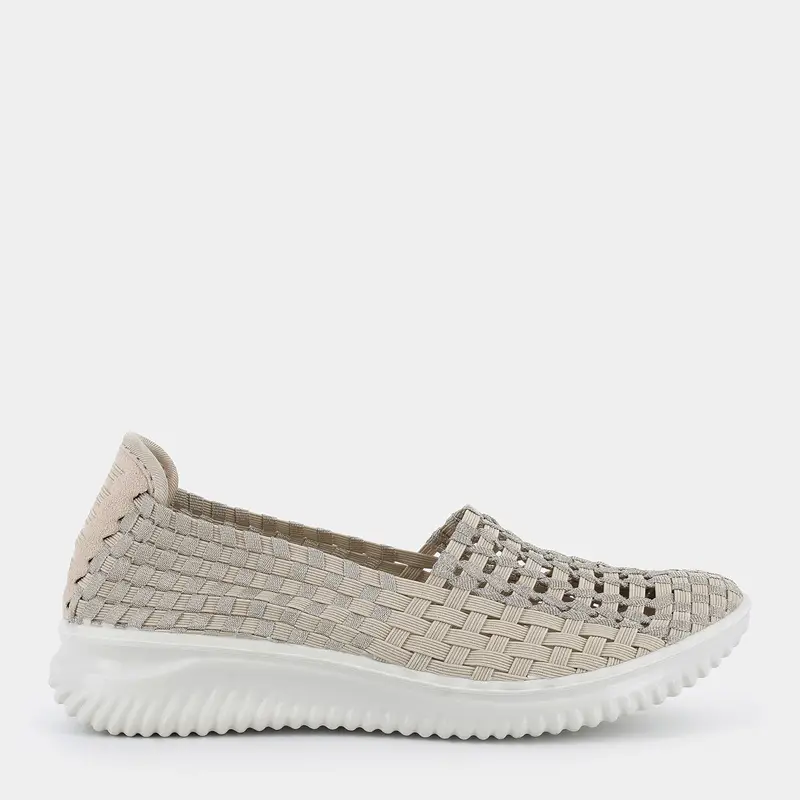 Mocassini Essem da Donna, beige