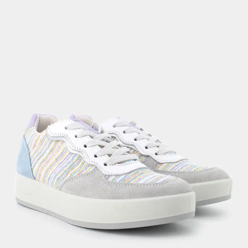 Sneakers Essem da Donna, azzurro miniatura 2