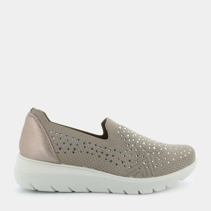 Sneakers Essem da Donna, beige