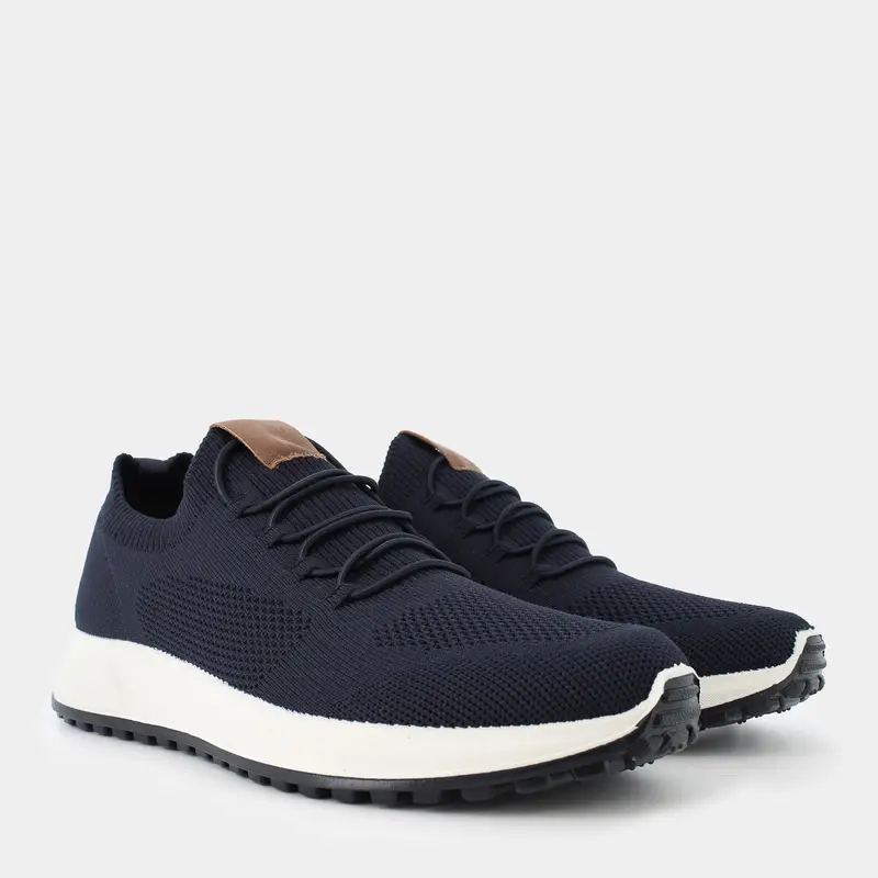 Sneakers Essem da Uomo, blu miniatura 2