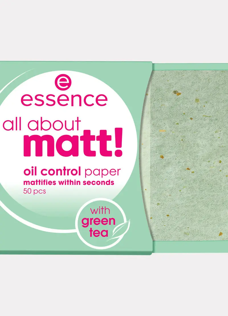 Essence All About Matt! Cartine Viso Sebo-assorbenti, Donna, Trasparente miniatura 2