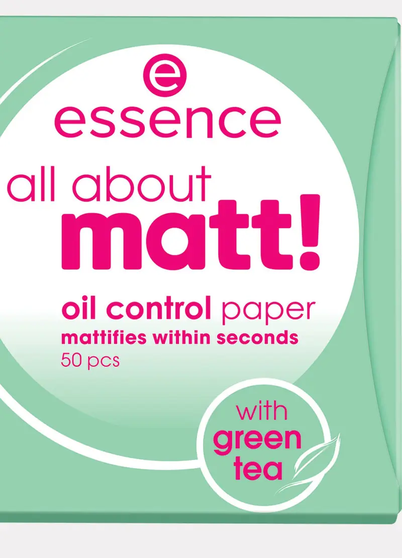 Essence All About Matt! Cartine Viso Sebo-assorbenti, Donna, Trasparente