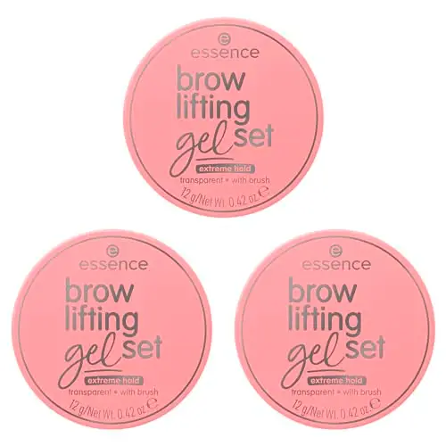 Essence Brow lifting gel per sopracciglia, trasparente, di lunga durata, definendo, fissativo, traslucido, vegano,
