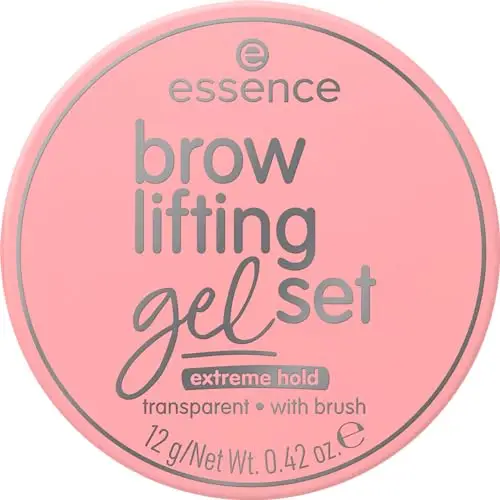 Essence Brow lifting gel per sopracciglia, trasparente, di lunga durata, definendo, fissativo, traslucido, vegano miniatura 3