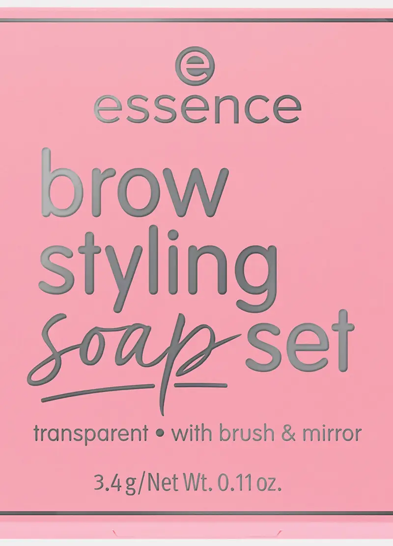 Essence Brow Styling Set Sapone Per Sopracciglia, Donna, Trasparente