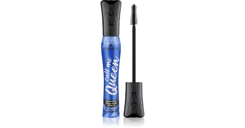 essence call me QUEEN mascara effetto ciglia finte resistente all'acqua colore Black 11,5 ml