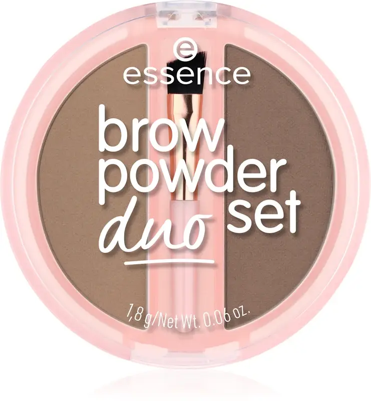 essence Duo kit per sopracciglia colore 01 Light 1,8 g
