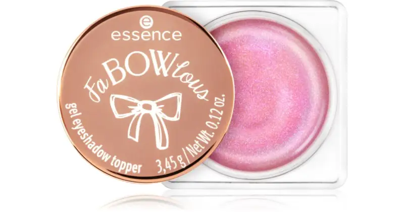 essence FaBOWlous ombretti in gel con glitter colore 01 Bow, So Dazzling! 3,45 g