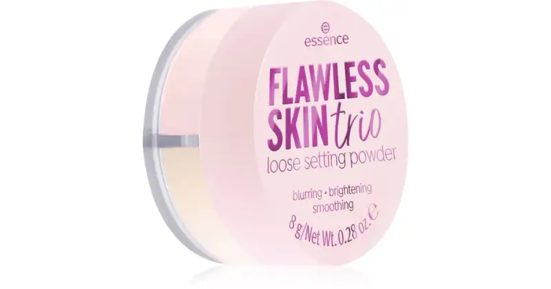 essence Flawless Skin Trio cipria fissante in polvere 8 g