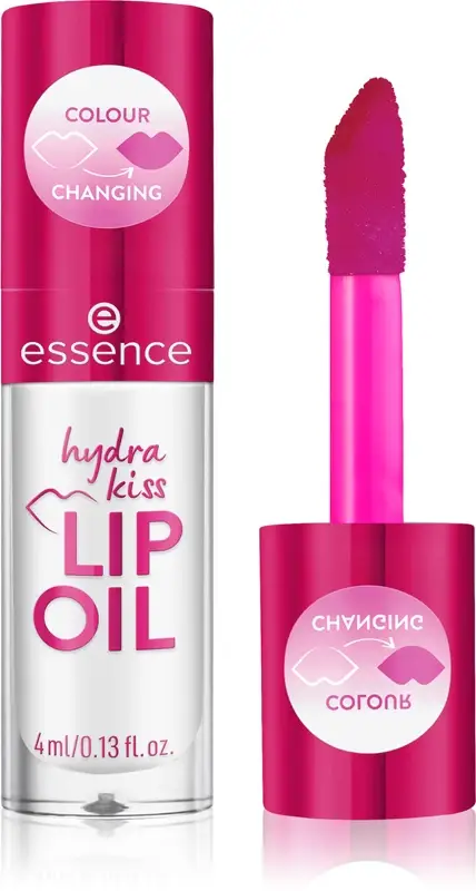 essence Hydra Kiss olio idratante per le labbra colore 06 Cranberry Is Back 4 ml
