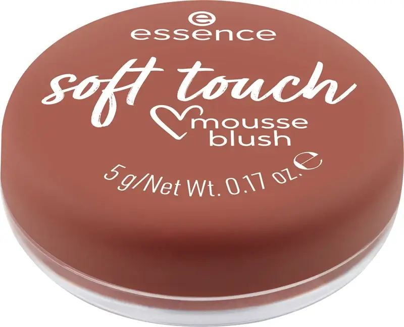 essence Soft Touch blush in crema colore 20 Rustic Rouge 5 g