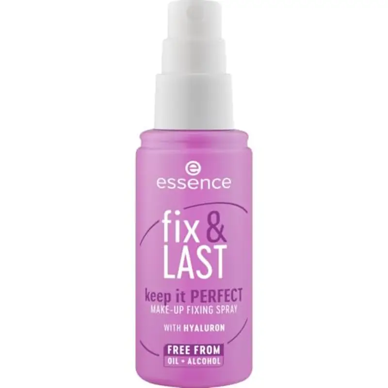 Essence Cosmetics Fix e Last Keep It Make-Up Fixing Spray, Correttore, Naturale, Rugiadosa, 50 ml