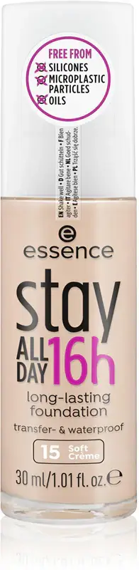 Fondotinta A Lunga Durata Soggiorno Tutto Il Giorno 16h 15 30ml