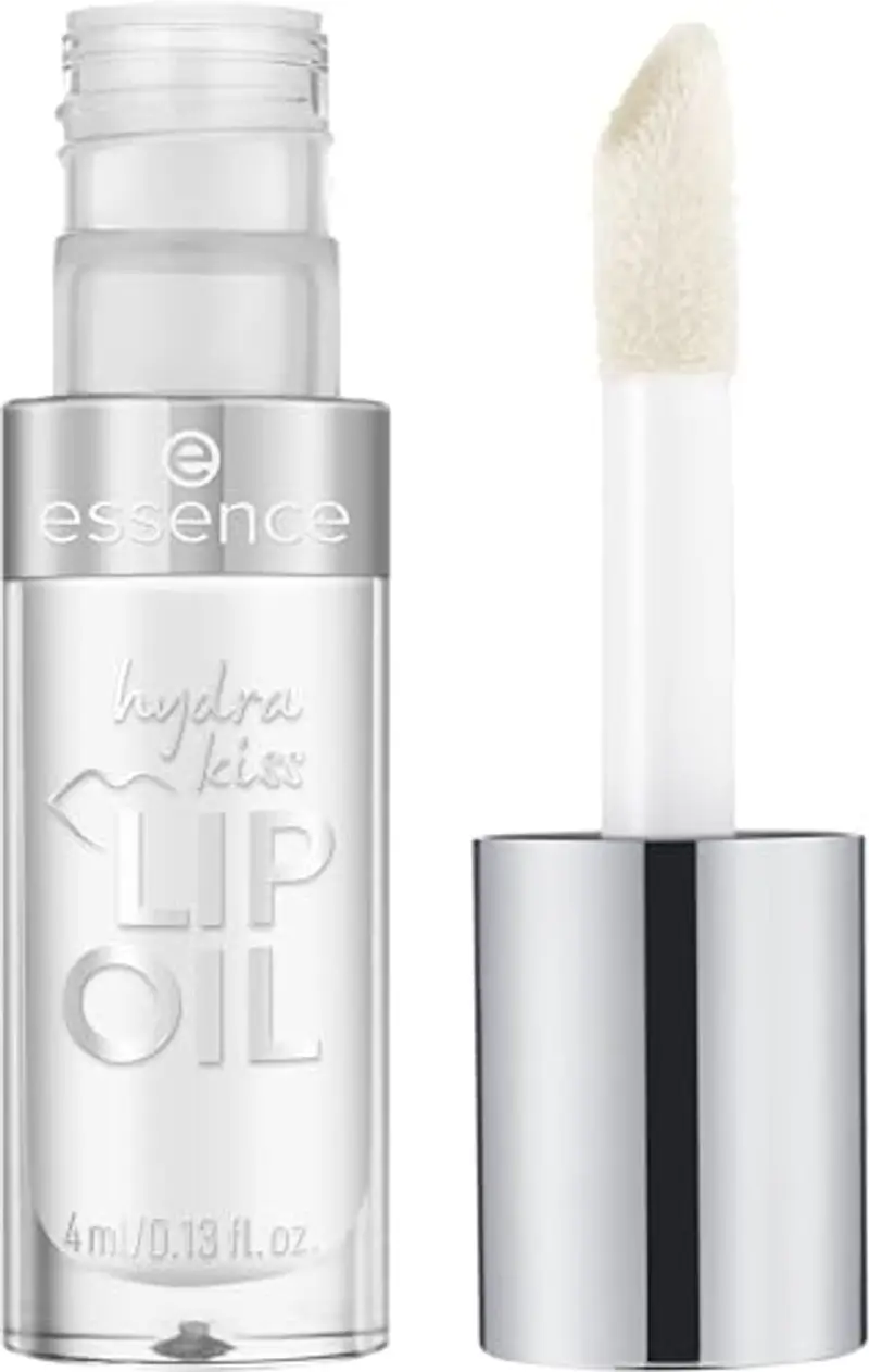 Essence Cosmetics Hydra Kiss Olio Labbra, Idratante, Curativo, con Oli, Lucida, Rugiadosa, 4 ml miniatura 2