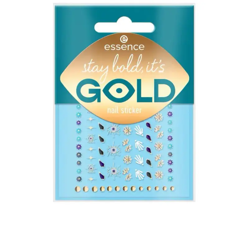 Stay Bold, It's Gold Adesivi Per Unghie 1 U