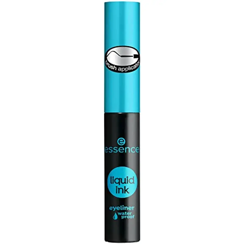 Essence - Delineador de ojos Liquid Ink Eyeliner Waterproof - Negro