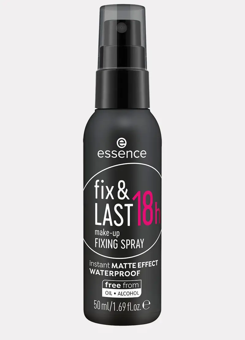 ESSENCE, Essence Fix And Last 18h Spray Viso Fissante, Donna, Trasparente, Taglia: FASUL
