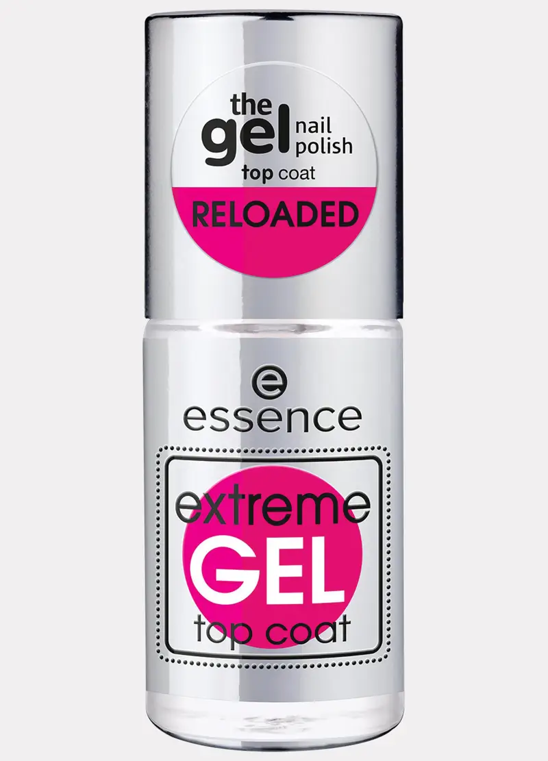 Essence Extreme Smalto Unghie Top Coat In Gel, Unisex, Trasparente