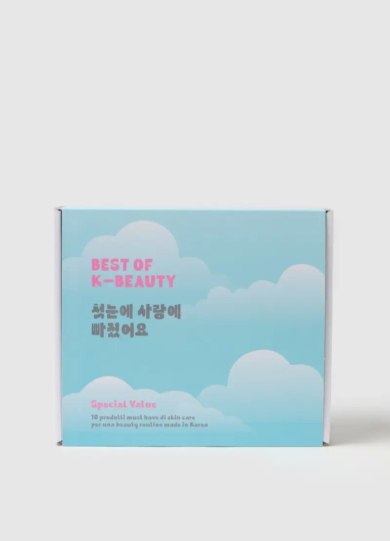 K-beauty Box (10pz) Best Of K-beauty - Skincare Coreana, Donna, Azzurro