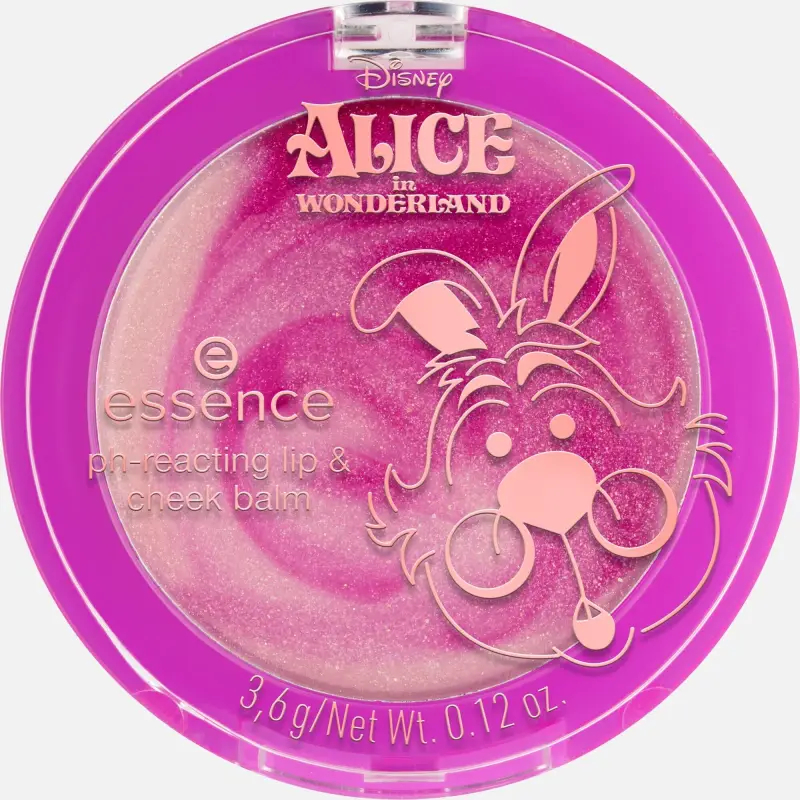 Labbra Disney Alice in Wonderland balsamo labbra & guance pH-reattivo 01-Team Fun - Gloss, Blush miniatura 2