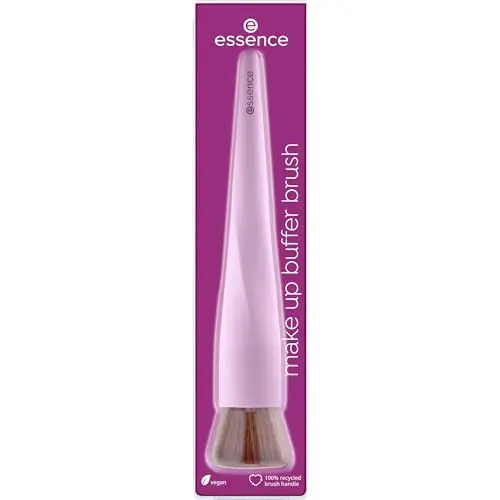 essence make up buffer brush, pennello per trucco, n. 01, multicolore, senza nanoparticelle, confezione da 2 miniatura 2