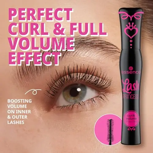essence - MASCARA LASH PRINCESS PER CAPELLI RICCI E VOLUME 12 ML miniatura 2