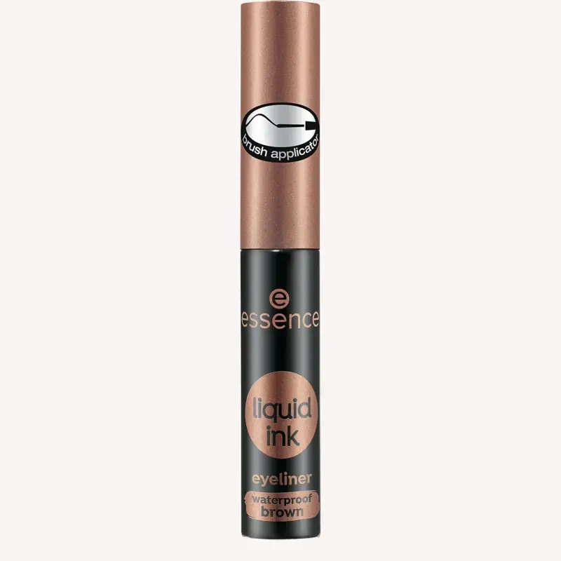 Occhi LIQUID INK eyeliner waterproof 02-Ash brown - Eyeliner miniatura 2