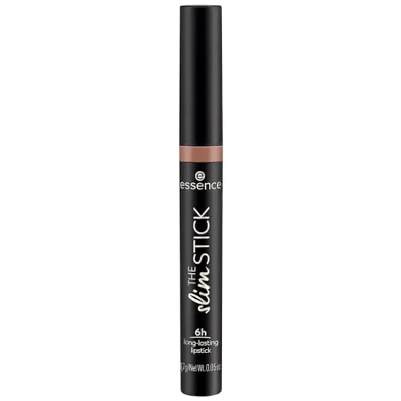 essence The Slim Stick n. 101 - Rossetto, colore beige nude, lunga durata, nutriente, effetto immediato, colori intensi, opaco, vegano, senza profumo, senza alcool, senza parabeni, 1 confezione da 1, 7 miniatura 2