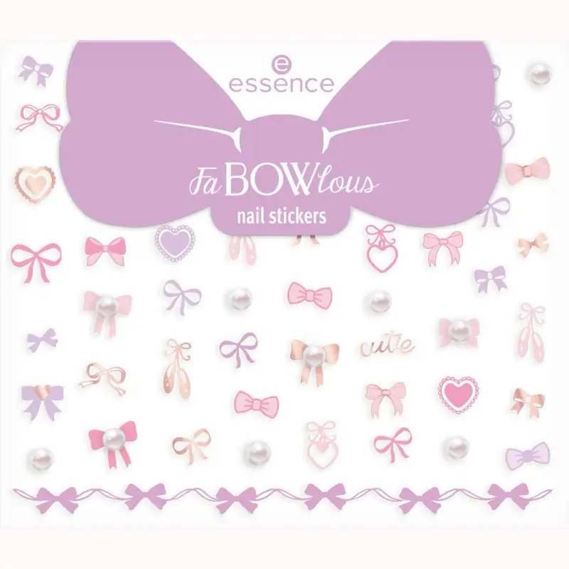 Unghie FaBOWlous adesivi unghie 01-Ballet Of Bows! - Accessori unghie