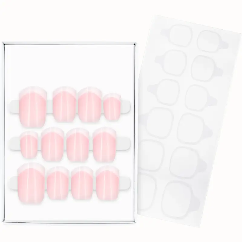 Unghie FRENCH MANICURE unghie finte 01-Classic French - Unghie finte miniatura 2