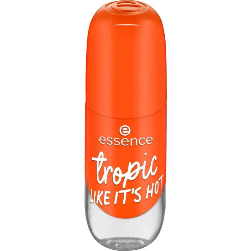 Unghie GEL NAIL smalto unghie effetto gel 81-tropic LIKE IT'S HOT - Smalto gel e semipermanente miniatura 2