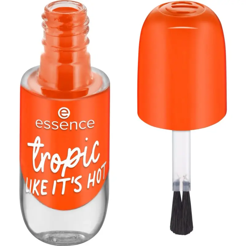 Unghie GEL NAIL smalto unghie effetto gel 81-tropic LIKE IT'S HOT - Smalto gel e semipermanente
